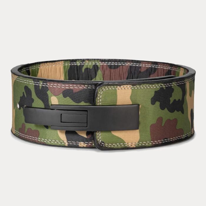 Max Powerlifting Lever Camo Belts Black Buckle