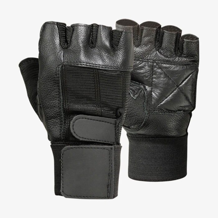Black Gym Fitness Gloves